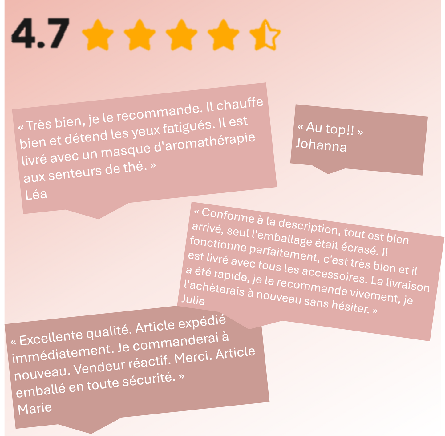 Masque Chauffant pour les Yeux